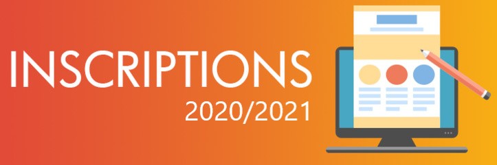 Inscription 2020/2021 Inscription 2020/2021