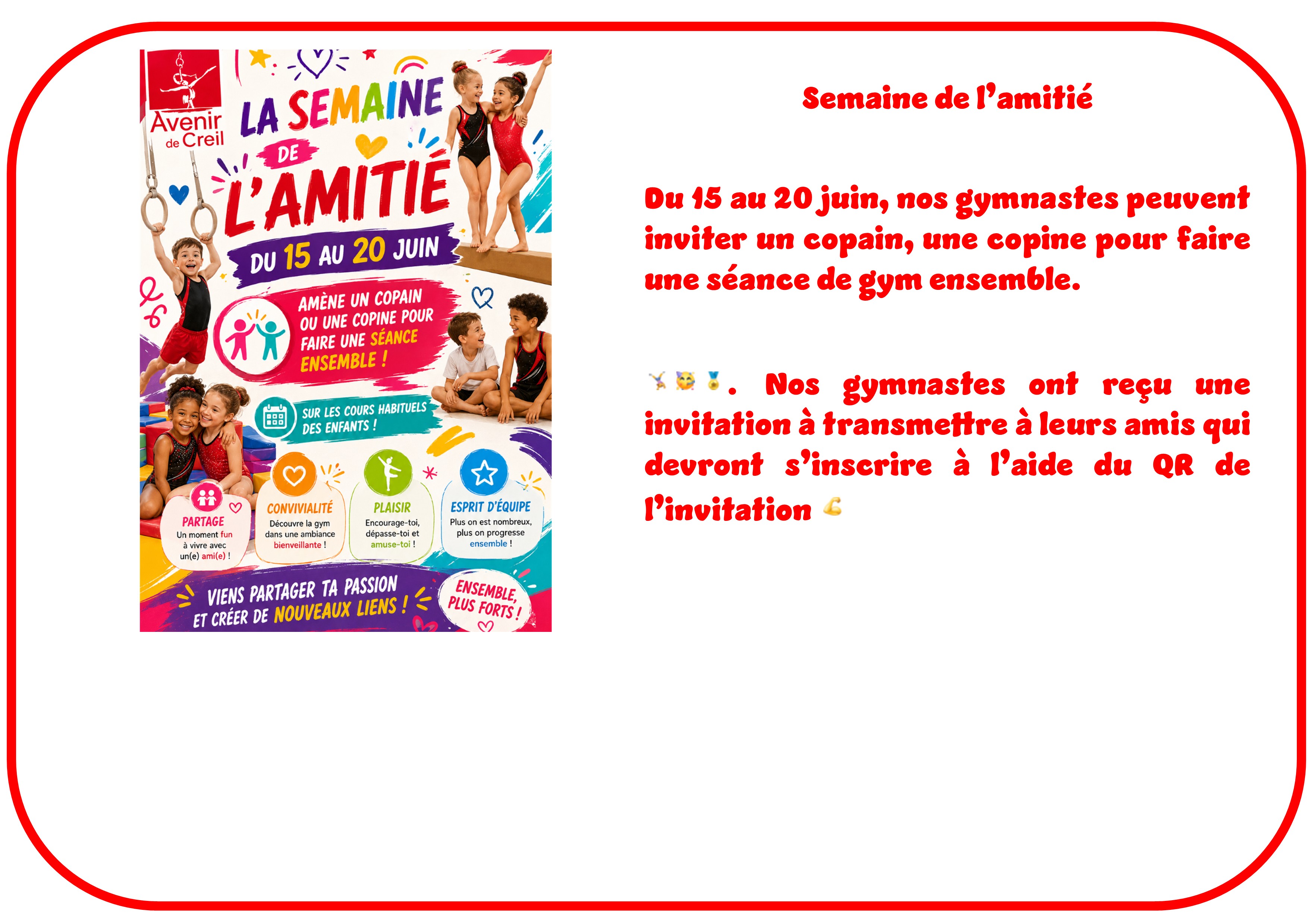 Semaine de l'amitié