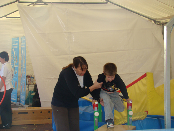 Parcours baby-gym