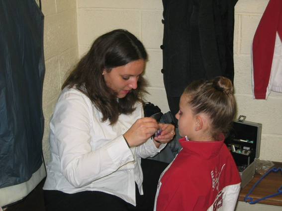 Séance maquillage